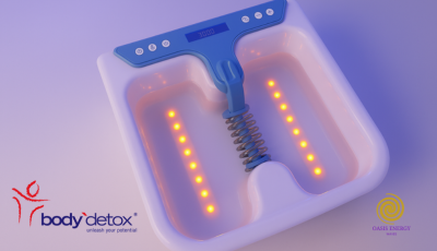 🪷 Body Detox – Bain de pieds électrolytique chez Oasis Energy Waves
